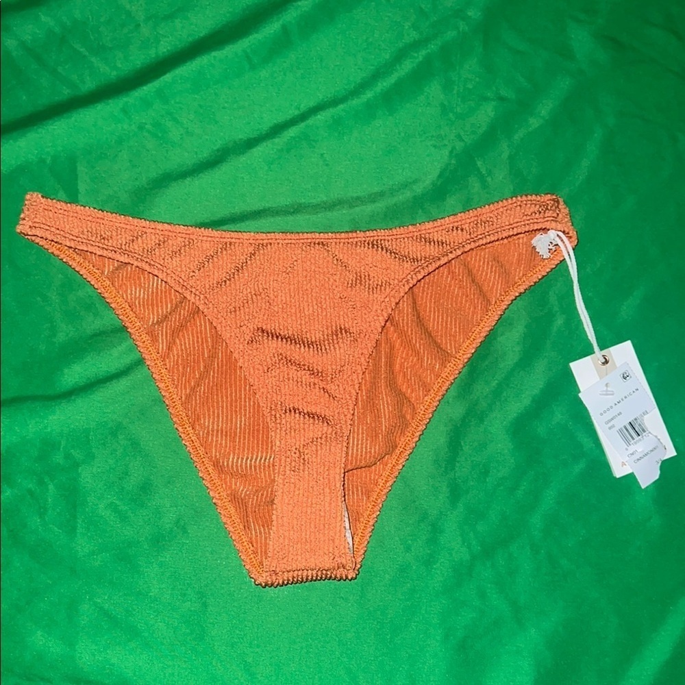 NWT Good American Bikini Bottom size 3/4